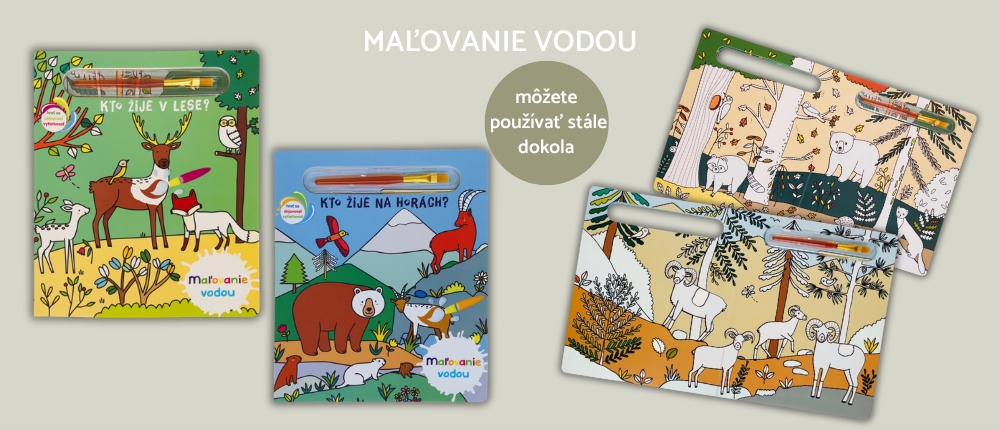 Advent blog aktivity malovanie vodou Maľovanie vodou